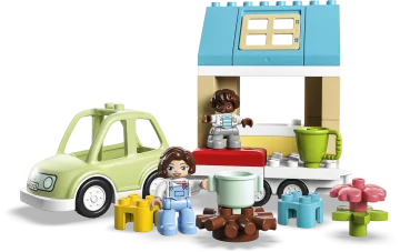 LEGO® DUPLO® 10986 Mobilný rodinný dom 1×1 ks, lego stavebnica