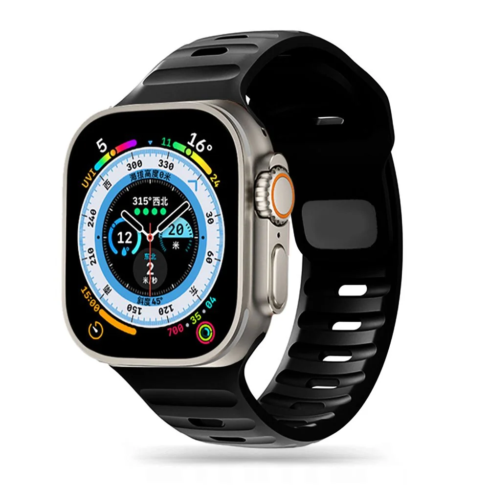 Tech-Protect Iconband Line remienok na Apple Watch 42/44/45/49mm black