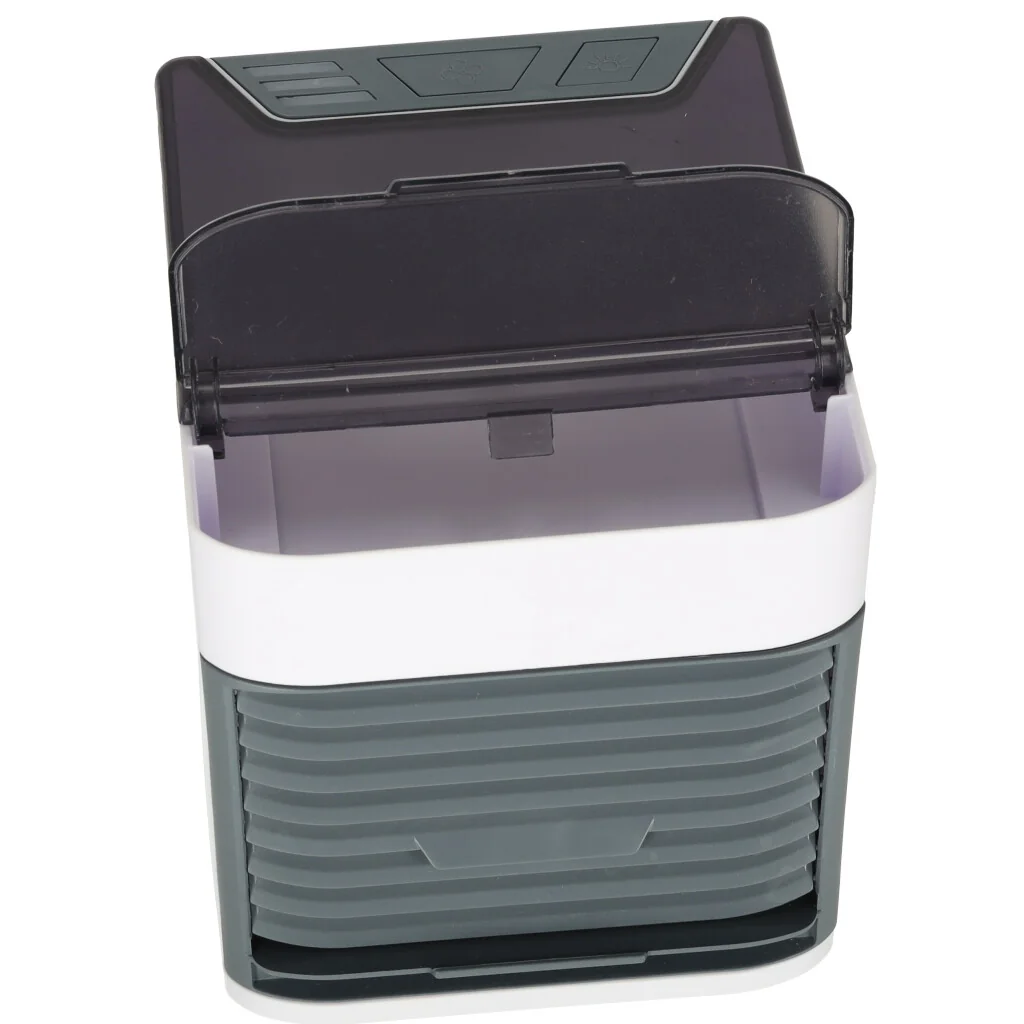Stolový vodný ochladzovač vzduchu – mini klimatizér, USB, 3 rýchlosti