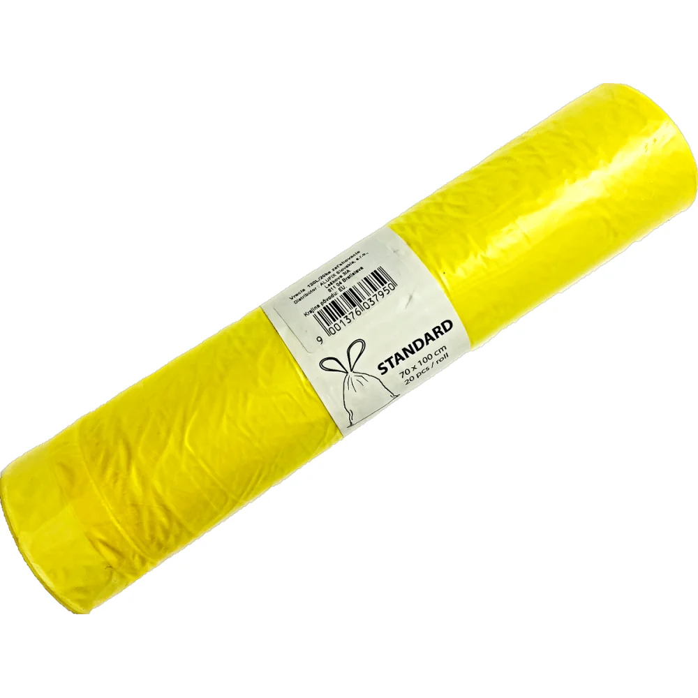 Alufix Vrecia pevné, 120l, 70 x 100 cm žlté 20 ks 2ks-Alufix