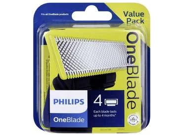 Výmenné čepele 4ks pre Philips OneBlade QP240/50 1×4 ks, výmenné čepele
