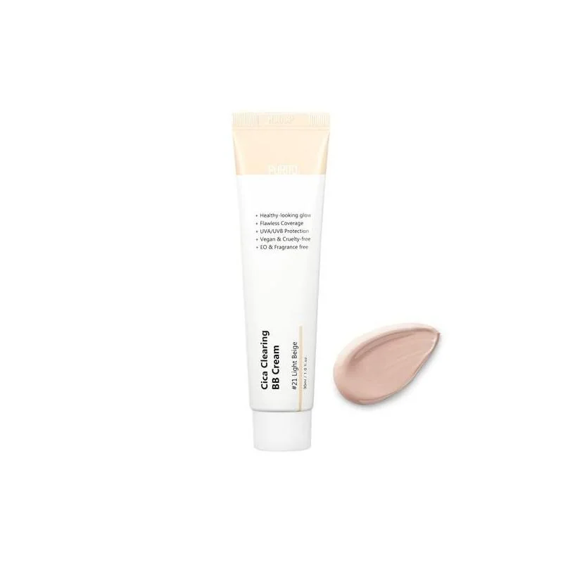 PURITO - Cica Clearing BB Cream 21 Light Beige - BB krém 30 ml