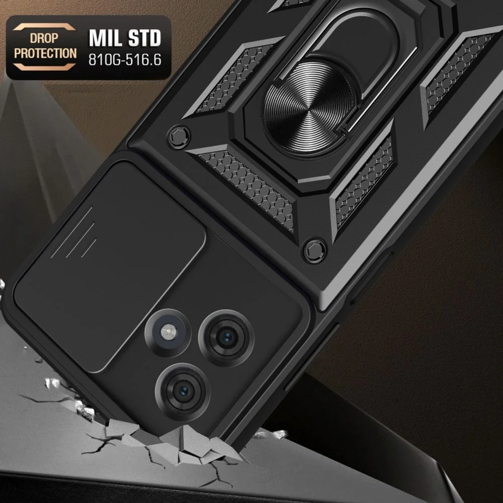 Tech-Protect Camshield kryt na Motorola Moto G54 5G čierny