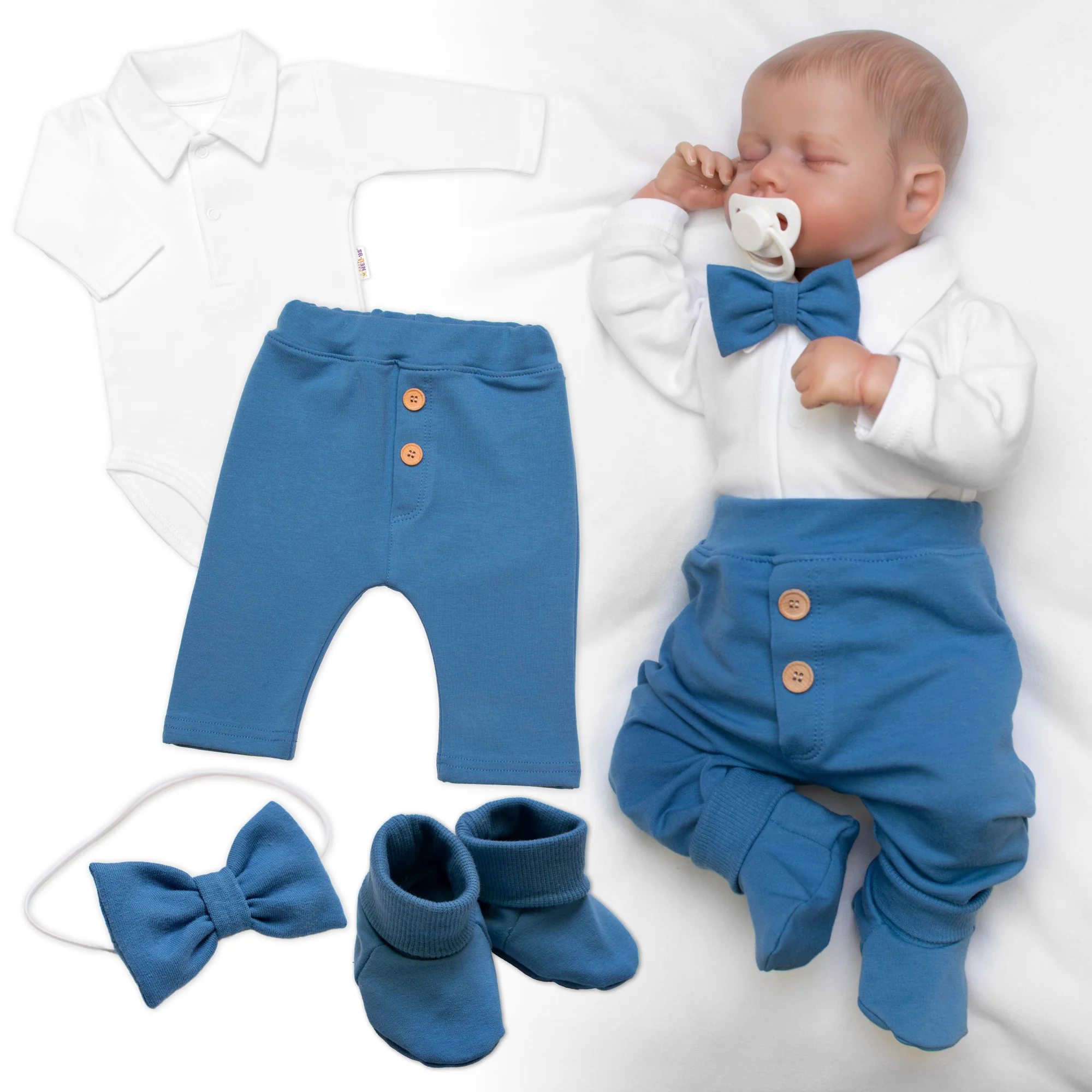 4D sada pre chlapčekov Baby Elegán