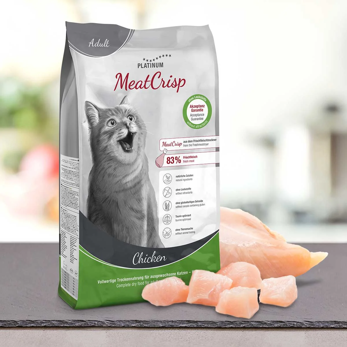 MeatCrisp Adult Chicken - Kuracie pre dospelé mačky 3 kg
