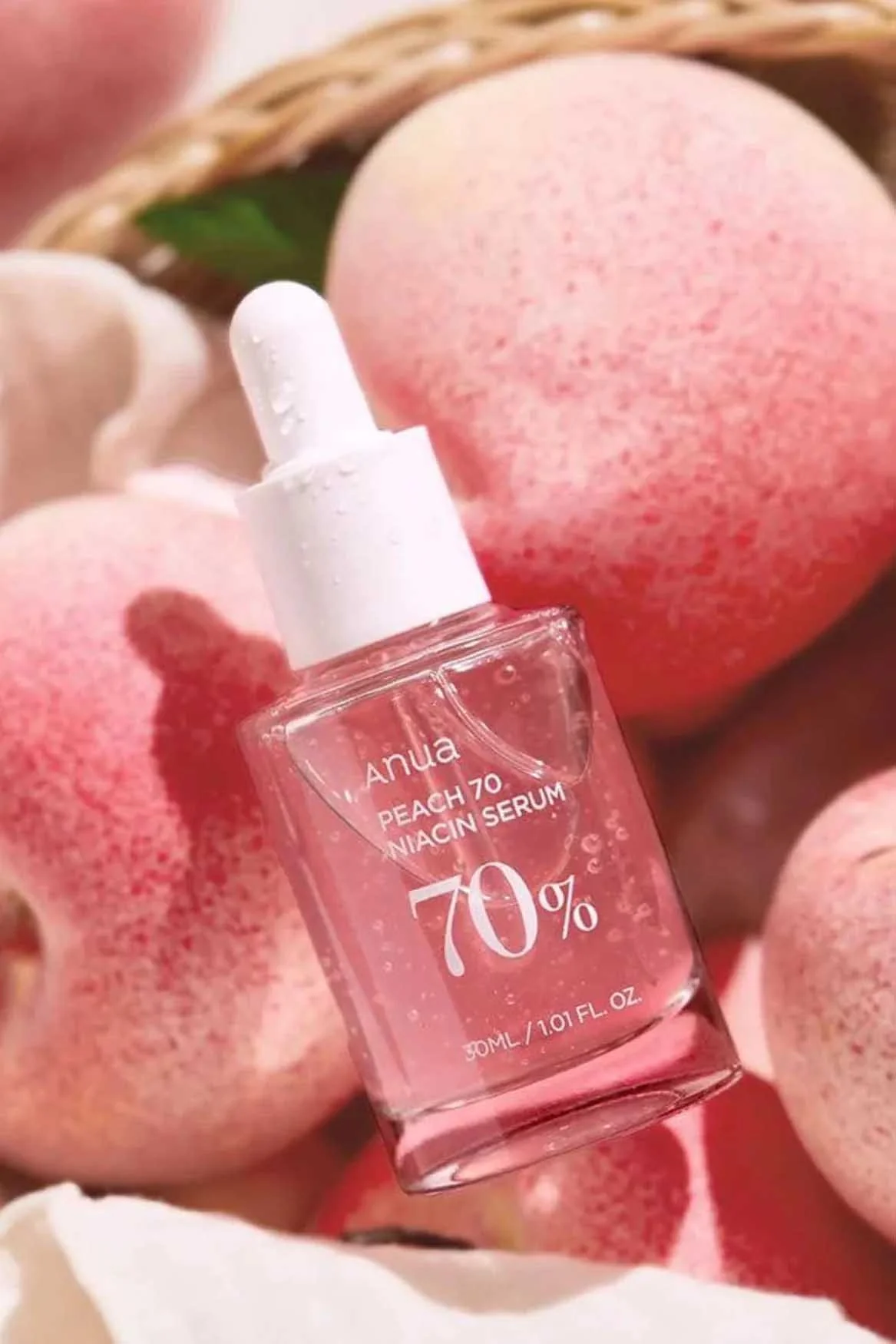 Anua Peach 70% Niacinamide rozjasňujúce sérum 30 ml hydratačné a rozjasňujúce sérum 30 ml