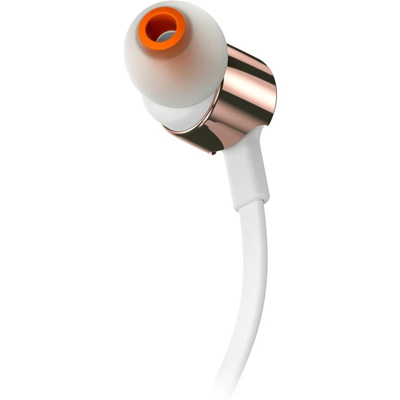 Minislúchadlá do uši špuntové JBL T210RGD rosegold