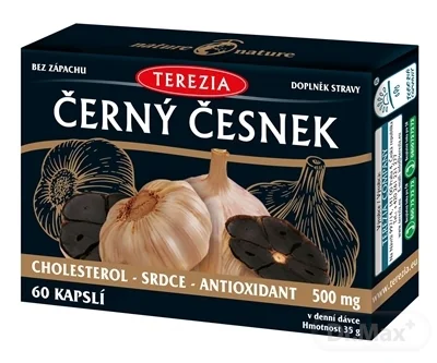 TEREZIA ČIERNY CESNAK 1×60 cps, výživový doplnok