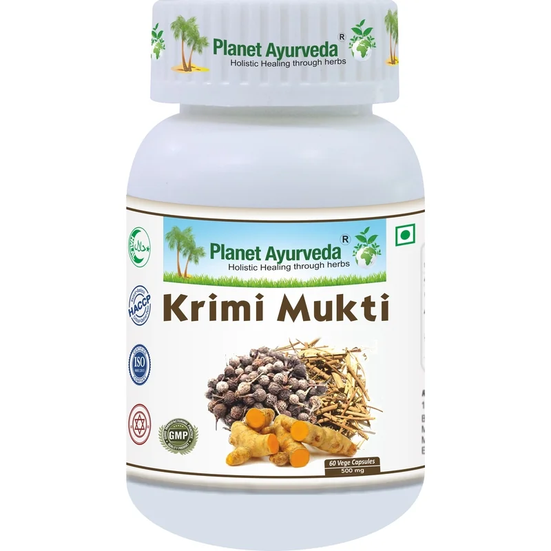 Krimi mukti - Parazity, Trávenie 60 kapsúl