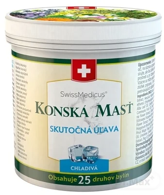 KONSKÁ MASŤ CHLADIVÁ 1×250 ml, chladivá masť