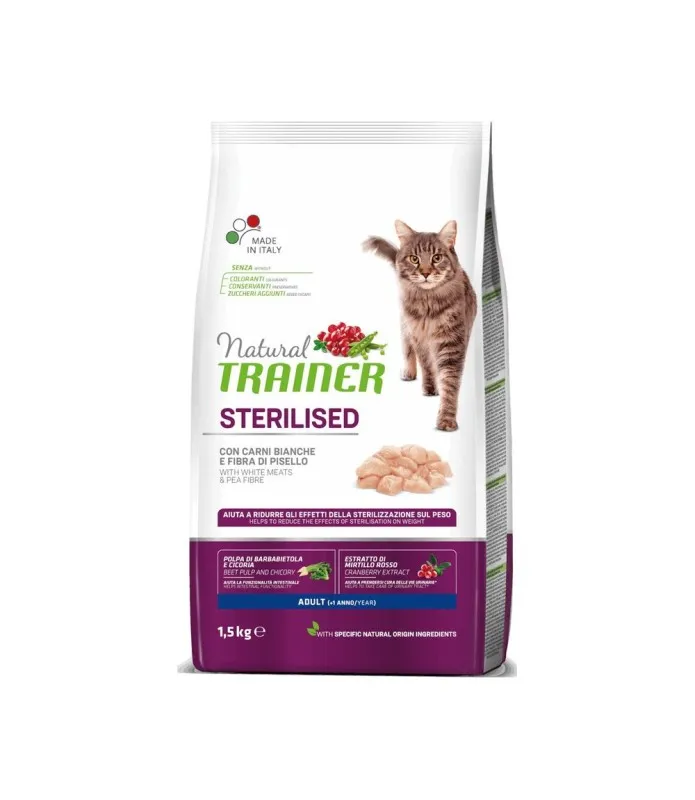 Natural Trainer Cat Steril Hydina 10kg