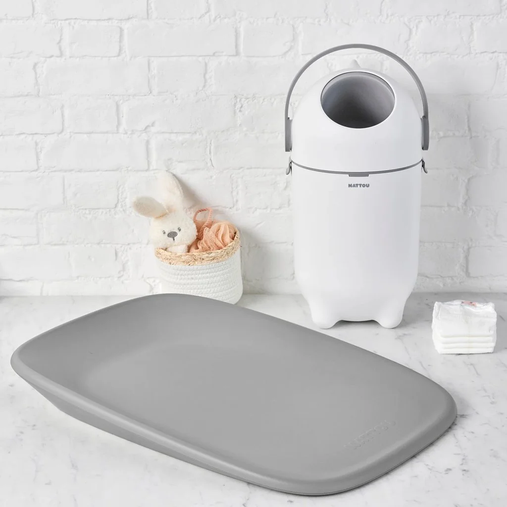 Kôš na plienky Dropy White 27 cm, 20l