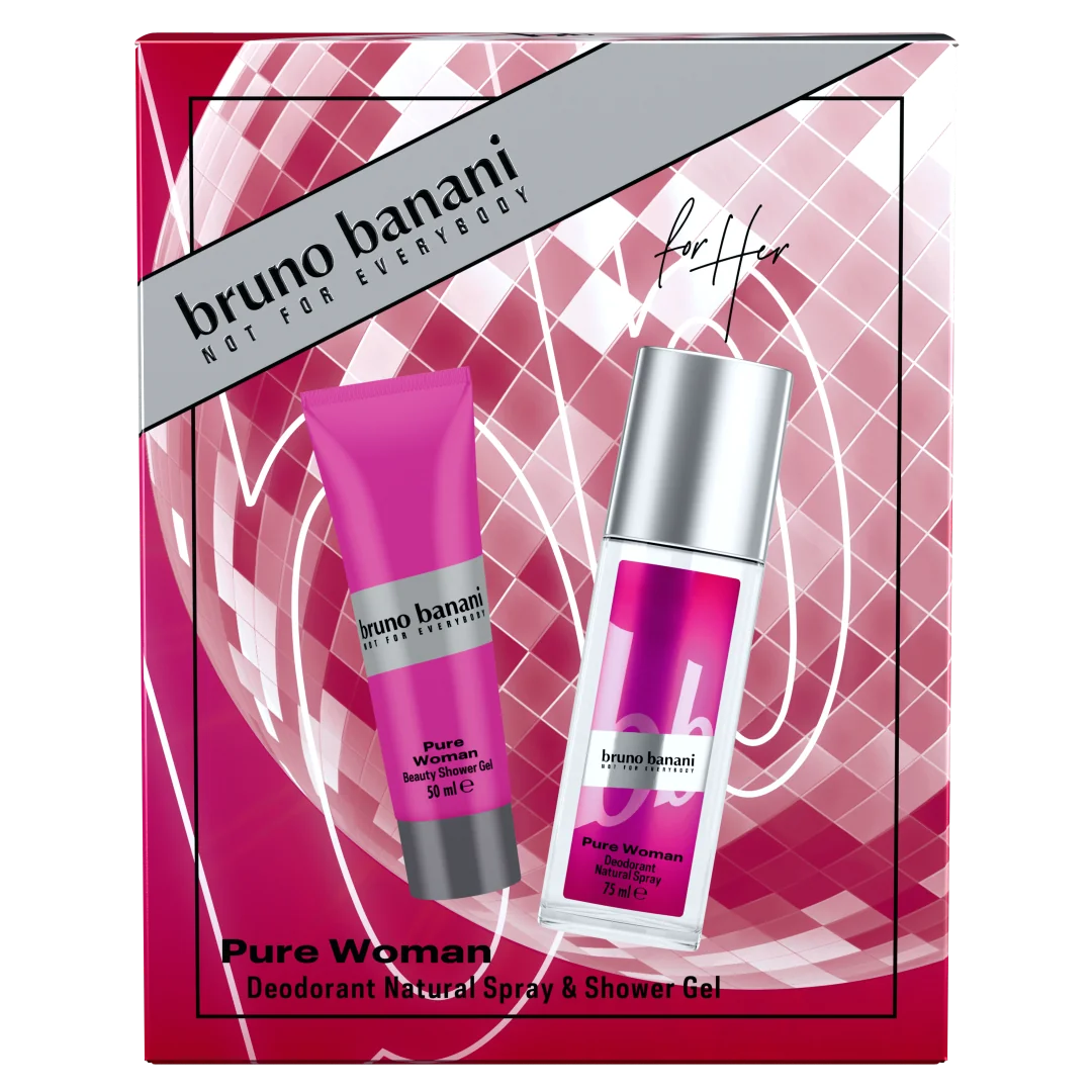 BB PURE WOMAN DNS 75ml+SG 50ml 1 set
