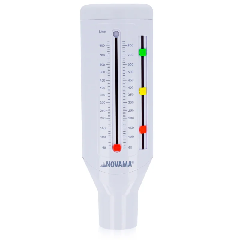 NOVAMA PEF 2 Spirometer pre dospelých, certifikovaný s denníkom TOW022150