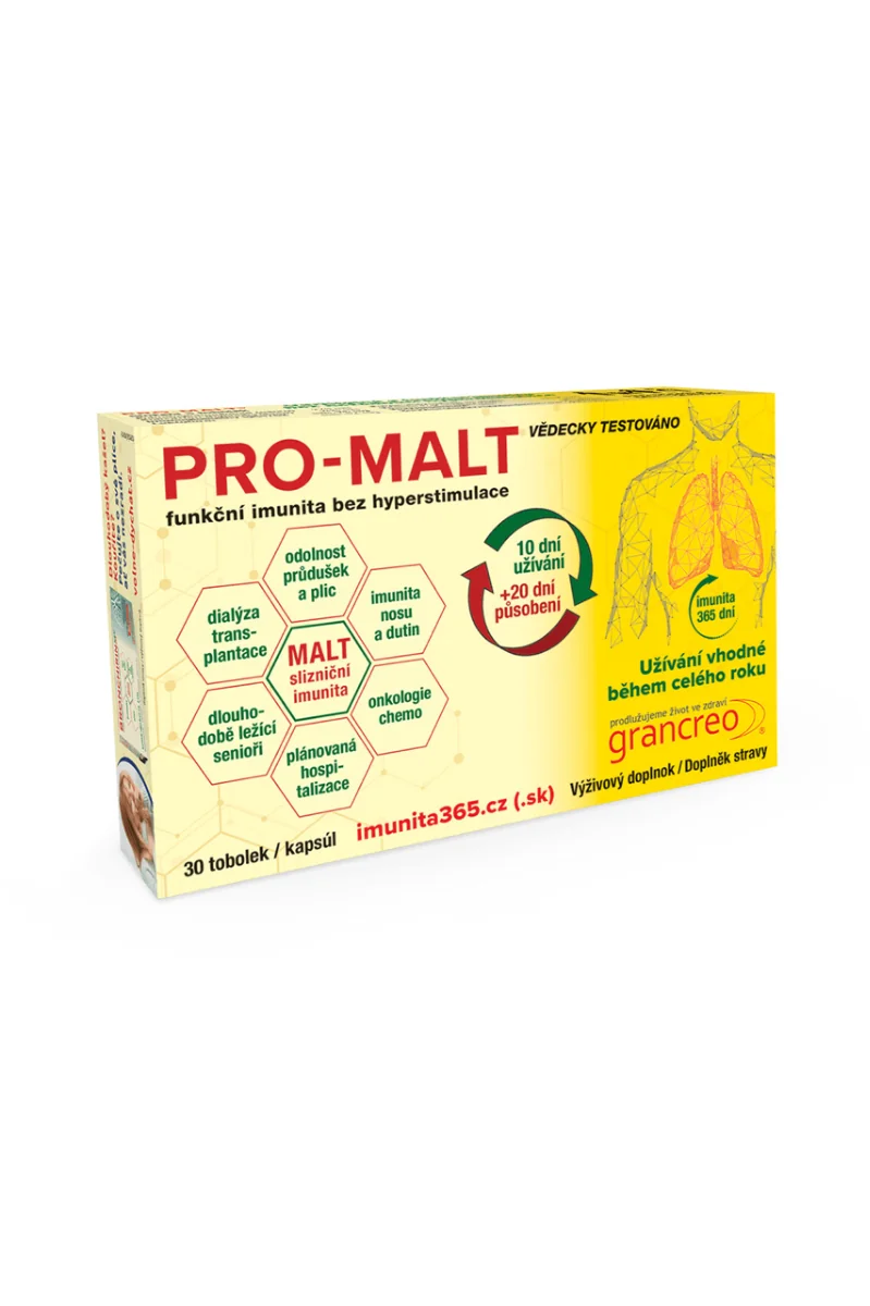 Pharco PRO-MALT 1×30 cps, výživový doplnok