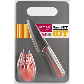Lamart Lt2099 Noz, Bruska, Doska Kit 1ks 1×3 ks, kuchýnska sada