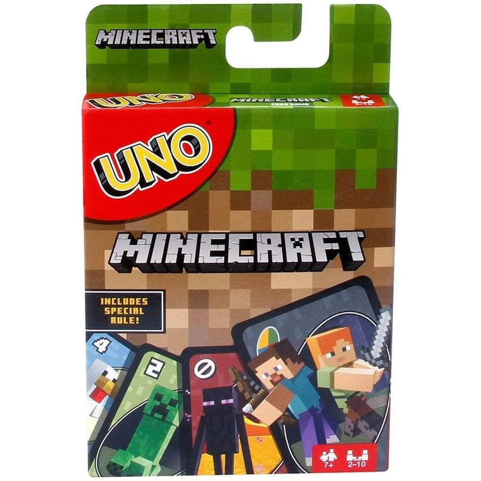 Mattel Karty UNO Minecraft