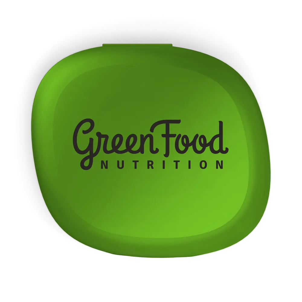 GreenFood Nutrition Pillbox green 1ks