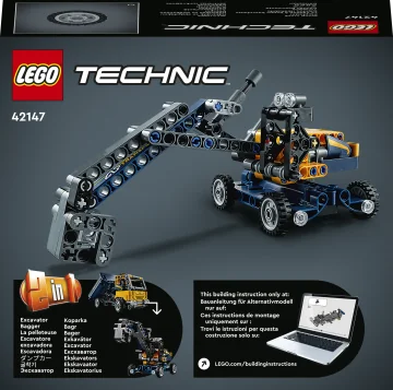 LEGO® Technic 42147 Vyklápacie nákladné auto 1×1 ks, lego stavebnica