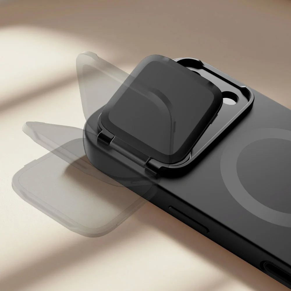 Tech-Protect Kevlar Aura MagSafe kryt na iPhone 17 Pro Max, čierny