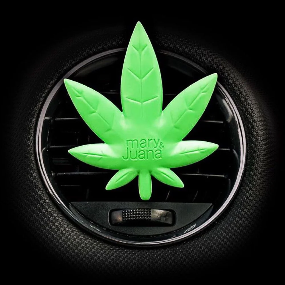 Mary&Juana Clip Fresh Jungle Hemp Green 1×1 ks, osviežovač vzduchu