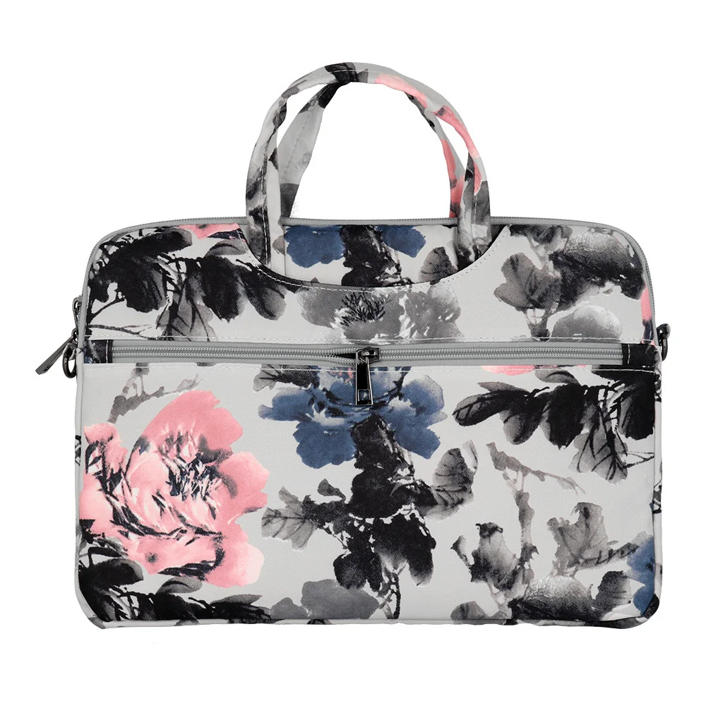 MG Wonder Briefcase taška na notebook 13-14'', peonies