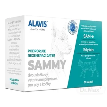 ALAVIS SAMMY 1×30 cps, veterinárny prípravok pre psy a mačky