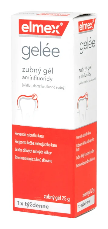ELMEX GELEÉ 1×25 g, zubný gél