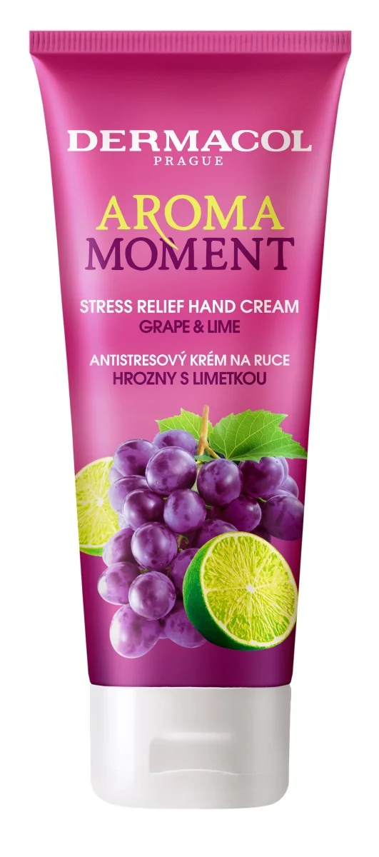DERMACOL AROMA RITUAL Krém na ruky Hrozno - limetka 1×100 ml, krém na ruky