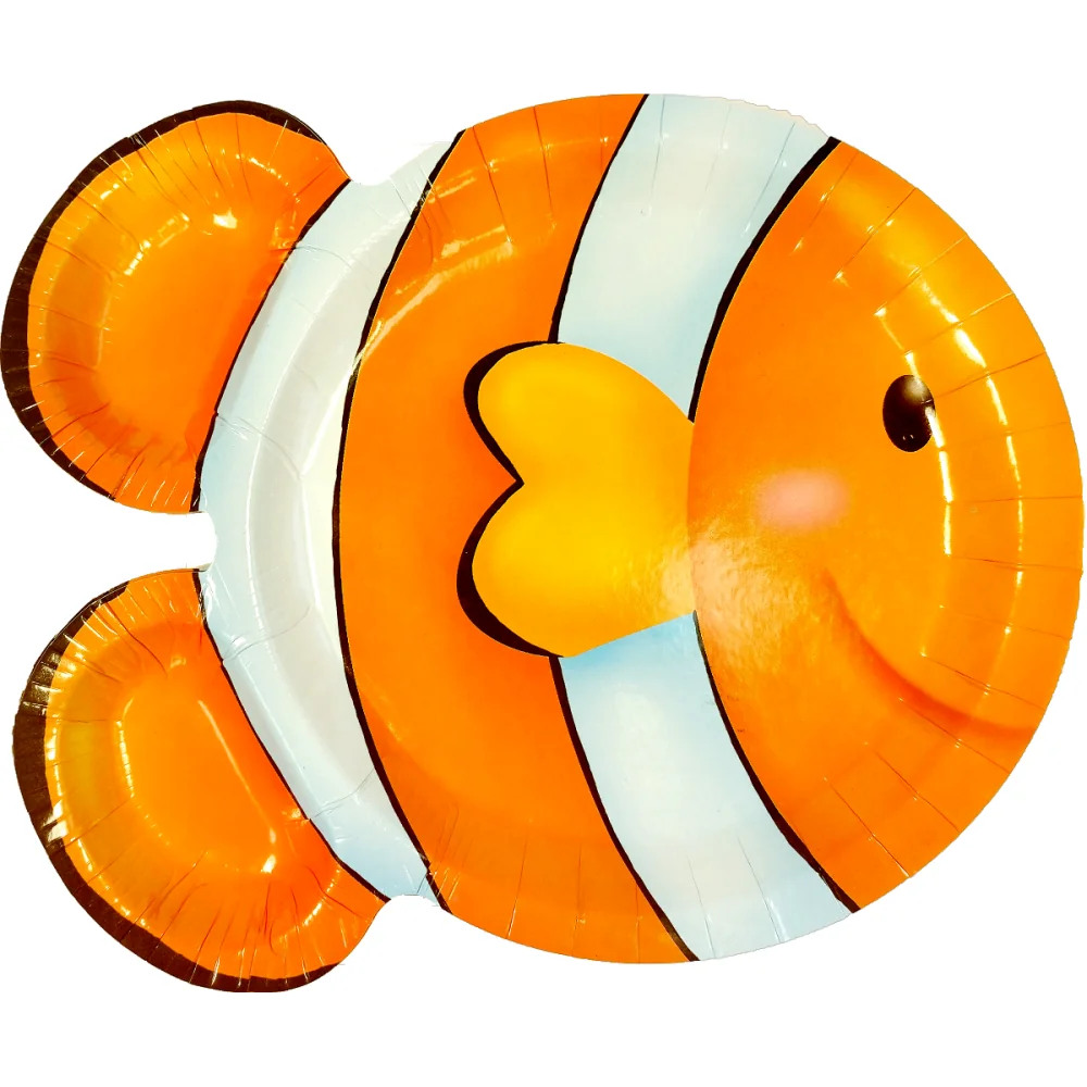 Párty taniere 6 ks NEMO 3 balenia-MOVEO