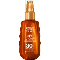 Garnier Ambre Solaire Ideal Bronze, ochranný olej proti UV žiareniu SPF 30, 150 ml