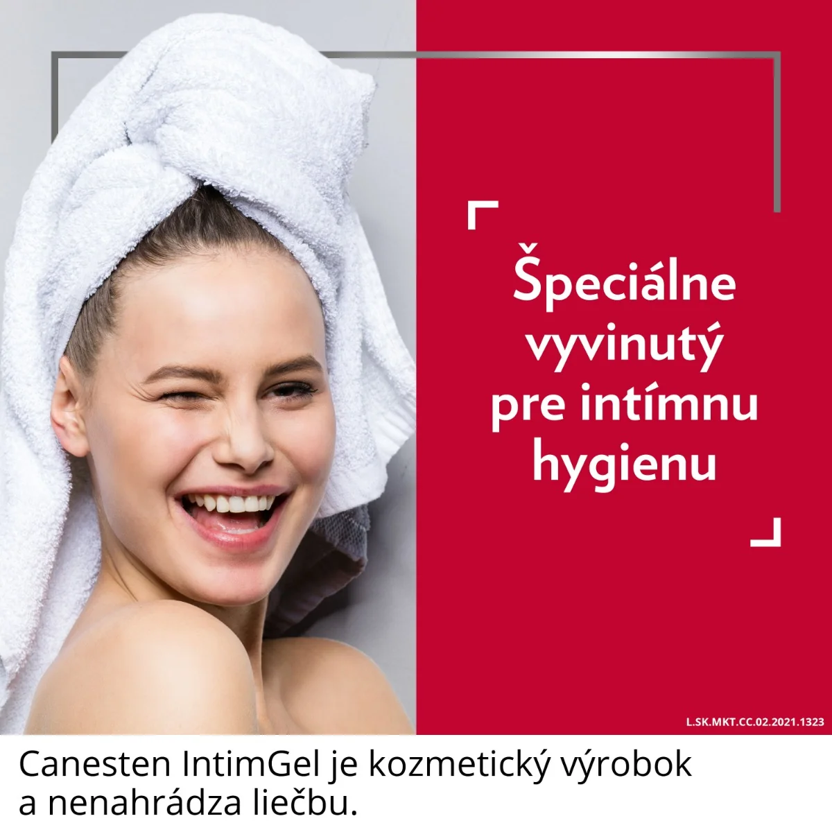 Canesten IntimGel 1×100 ml, gél na špeciálnu intímnu hygienu pri vaginálnych ťažkostiach