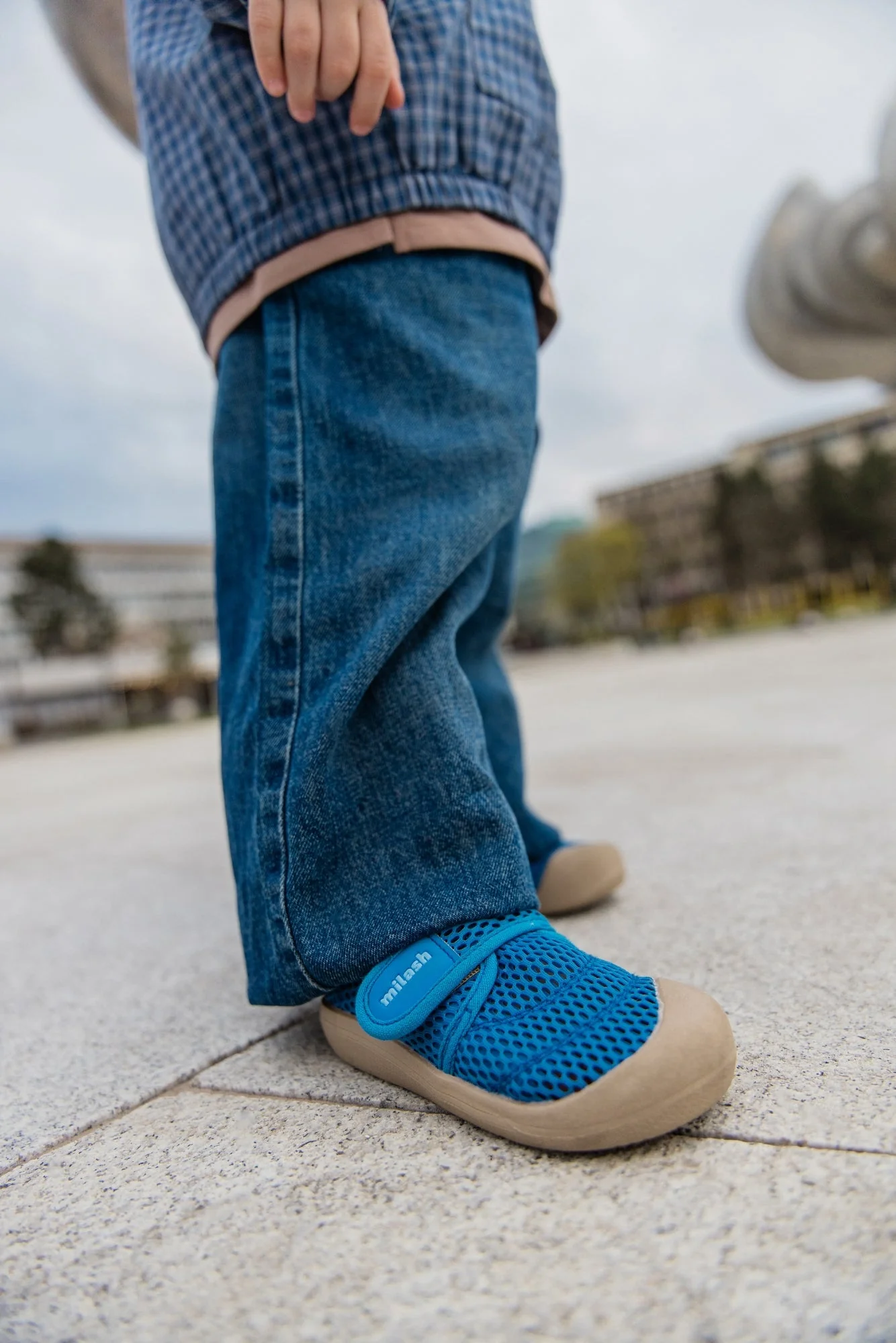 Milash tenisky FUN shoes - URBAN podrážka - modré Veľkosť: 21 (VD: 14 cm)