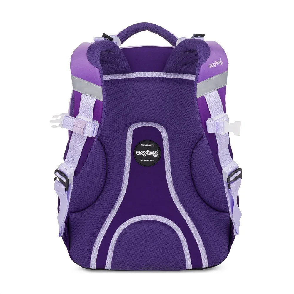 Školský batoh OXY NEXT PURPLE Fialový, ergonomický