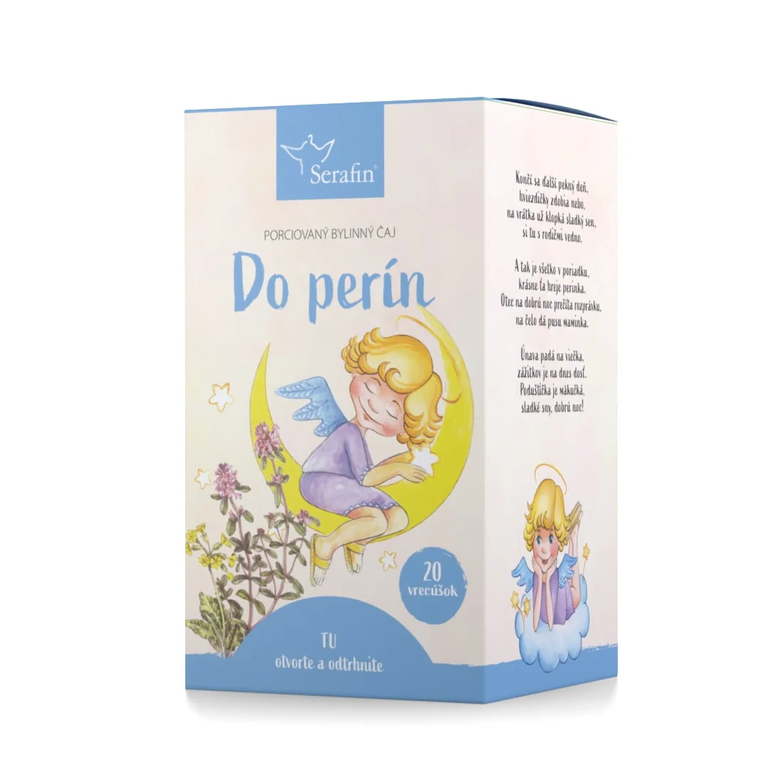 Serafin Do perín - detský porciovaný bylinný čaj 20 x 1,5 g