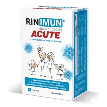 RINIMUN ACUTE 1×7 ks, vrecúška, 7 dní bioaktívnej podpory imunity