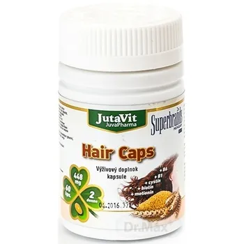 JutaVit Hair Caps 1x60 cps, výživový doplnok