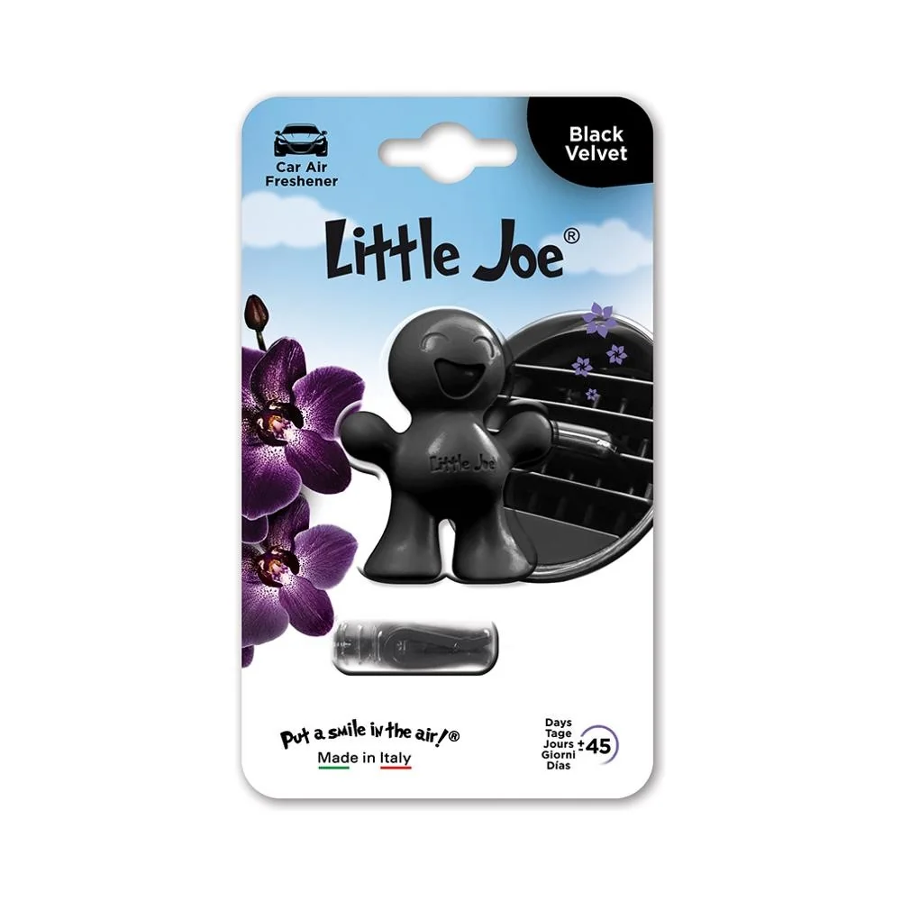 Little Joe 3D - Black Velvet 1×1 ks, osviežovač vzduchu