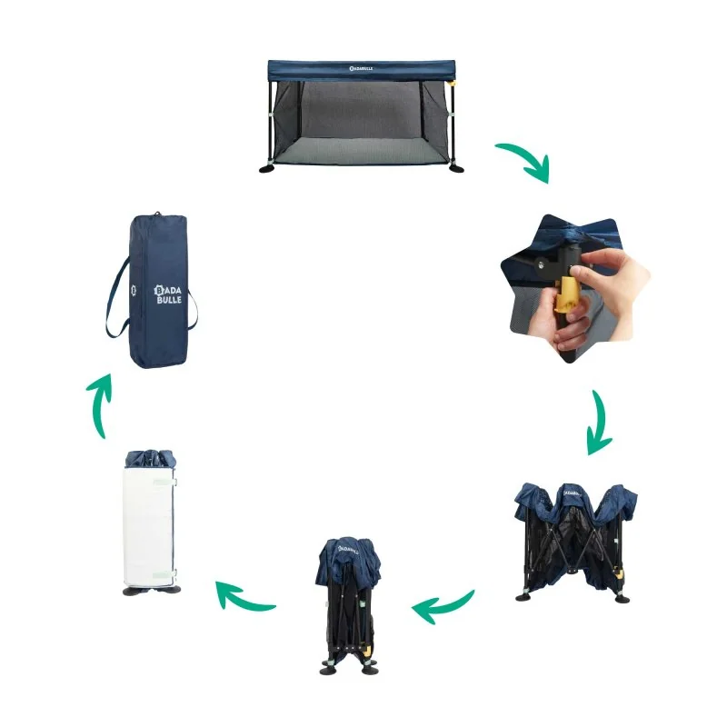 Badabulle cestovná postieľka Easy Clip