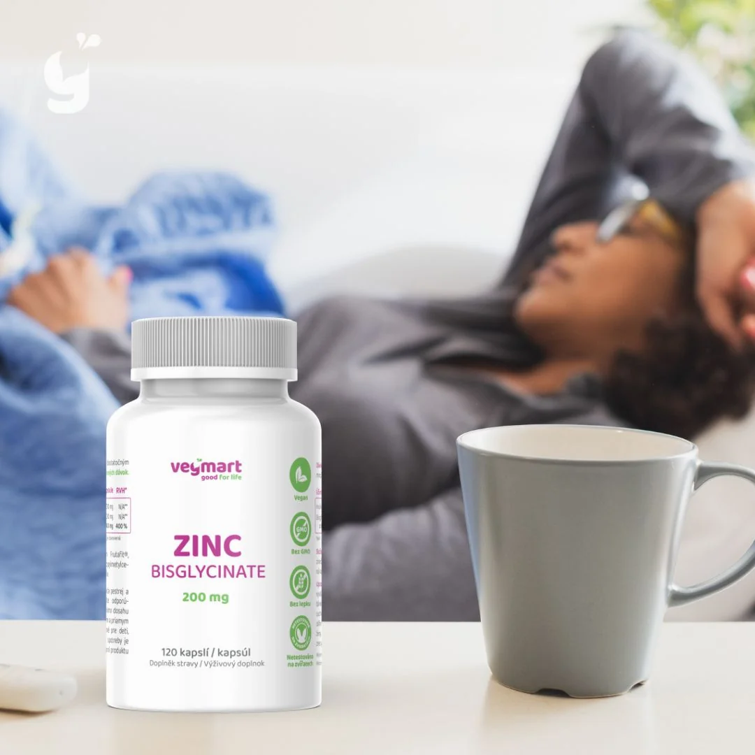 Vegmart Zinok Bisglycinát 125 mg, 120 kapsúl