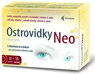Noventis Ostrovidky Neo - AKCIA 1×45 cps, výživový doplnok