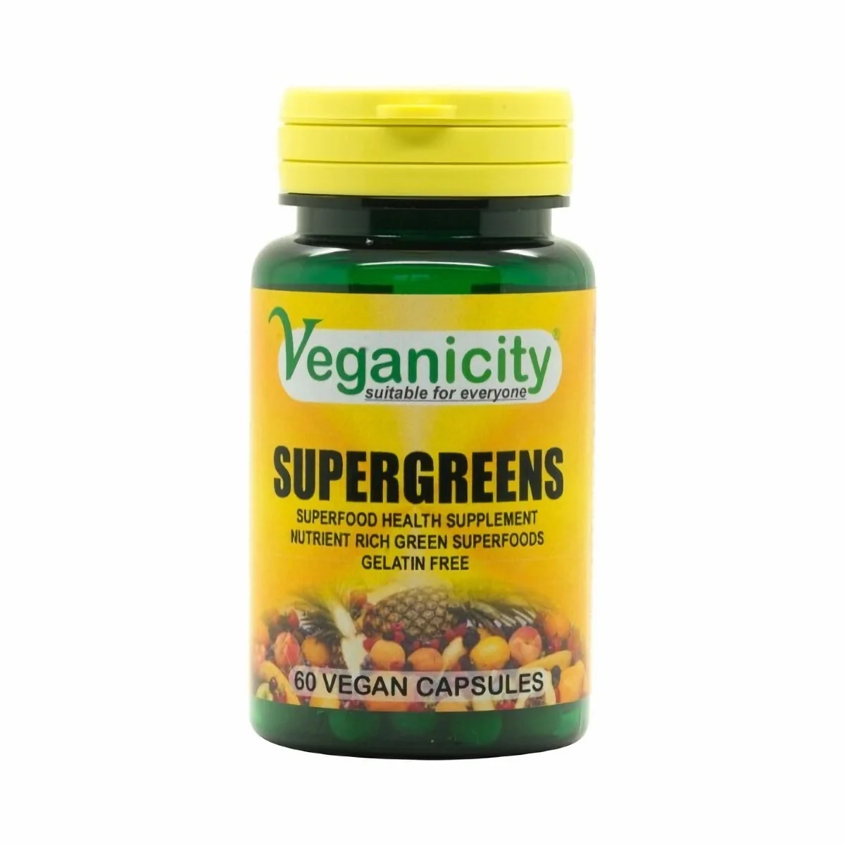 SuperGreens - Superfoods mix, 60 kapsúl