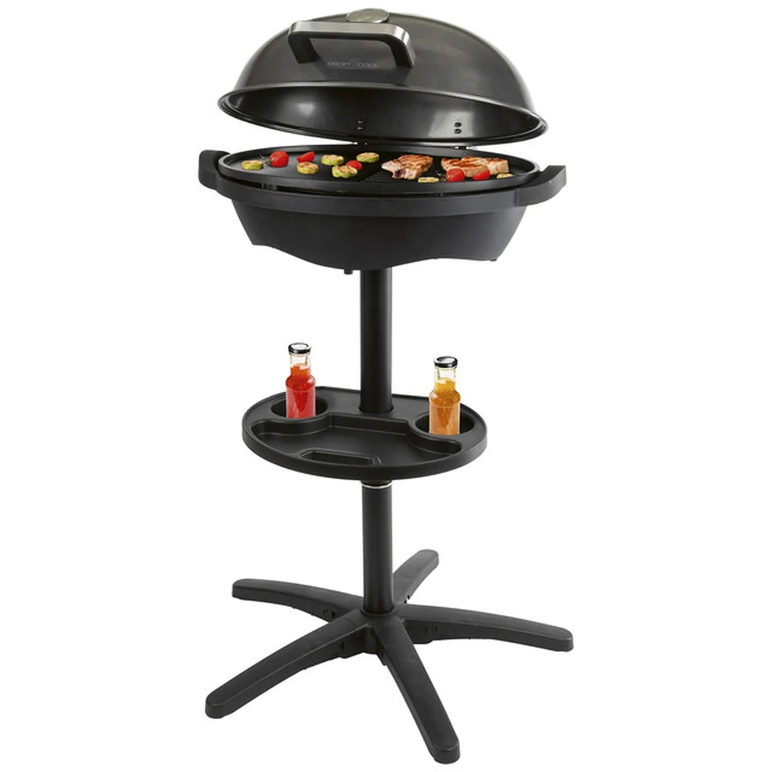ProfiCook BQS 1303 elektrický stojanový a stolový gril 2v1, 2400 W