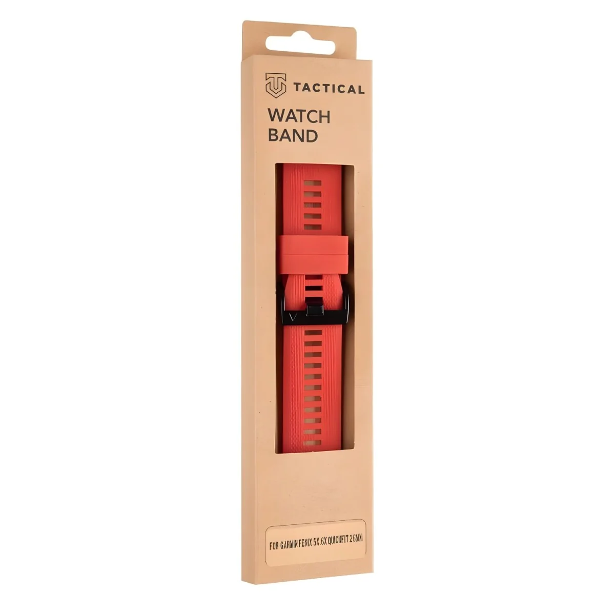 Silikónový Remienok pre hodinky, QuickFit - 26mm - Červ H26391