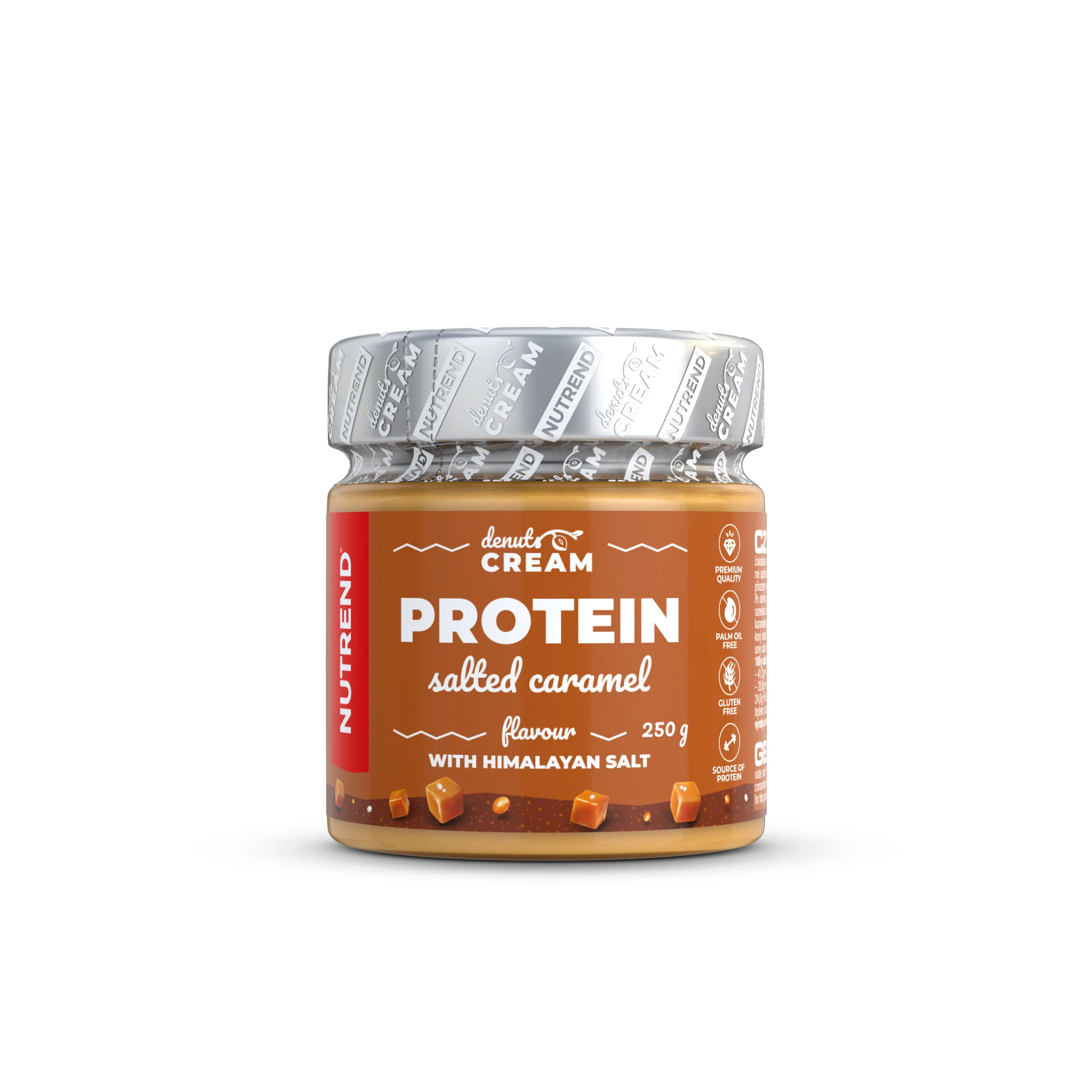 Nutrend DENUTS CREAM 250 g, salted caramel with protein