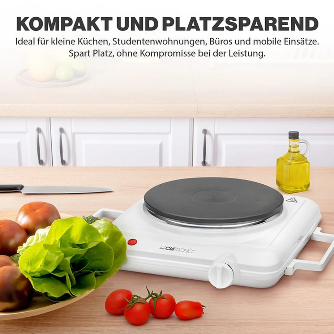 Clatronic EKP 3582 jednoplatničkový elektrický varič 1500 W, 18 cm