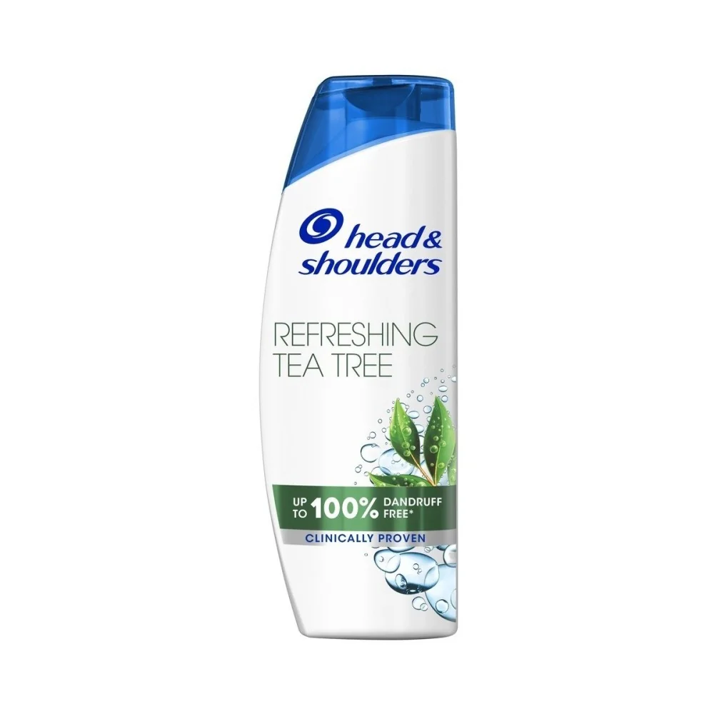 Head&Shoulders šampón refreshing tea tree 1×400 ml, šampón na vlasy