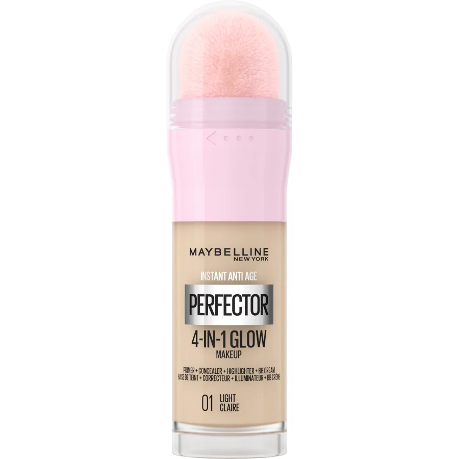 Maybelline New York Instant Perfector 4-in-1 Glow 01 Light rozjasňujúci make-up 1×20 ml, rozjasnovač make-upu