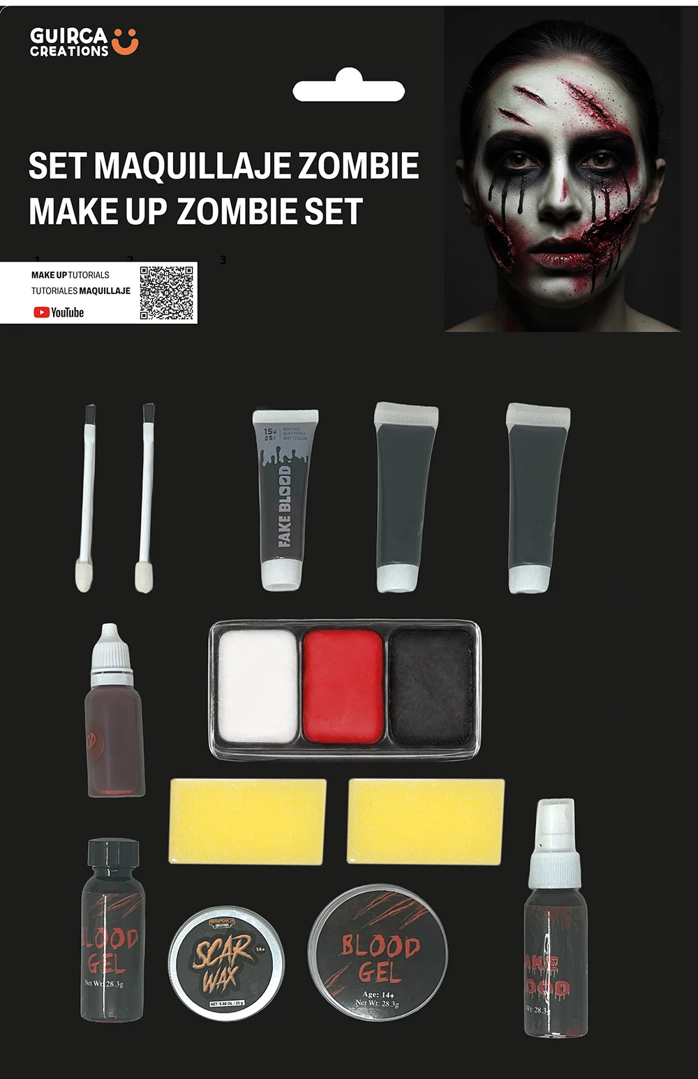 Make-up sada Zombie 13ks
