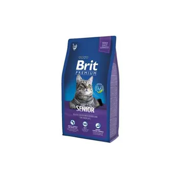 Brit Cat Prem Senior 8kg 1×8 kg, granule pre seniorné mačky
